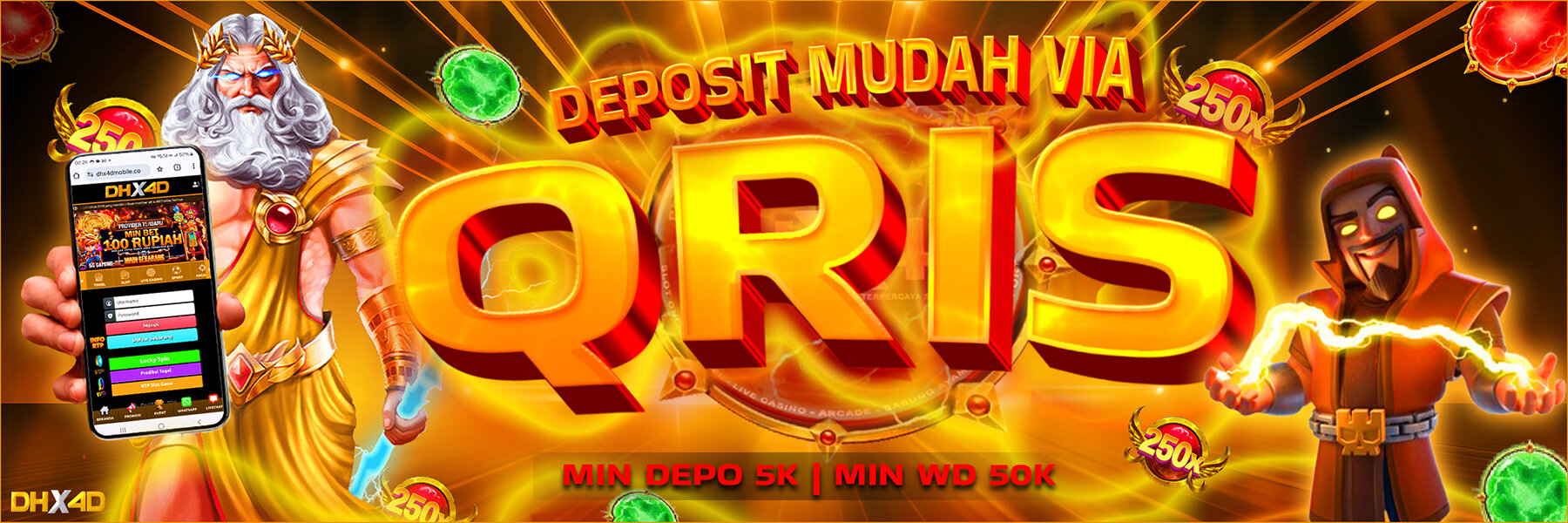 BONUS EVENT SLOT DHX4D